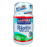 Biotina Americana 900mcg X 120