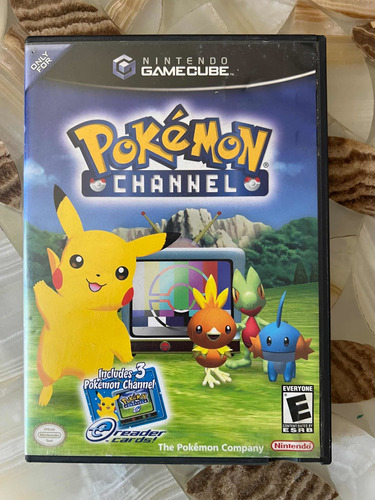 Pokemon Channel E-reader Nintendo Game Cube Completo Gc