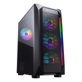 Gabinete Gaming Cougar Mx410-g Rgb 4 Fan