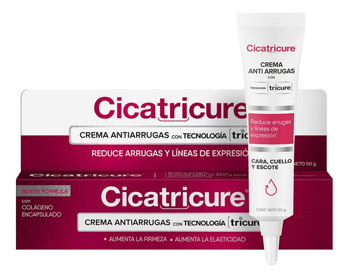 Cicatricure Crema Antiedad Con Tecnologia Tricure X 50