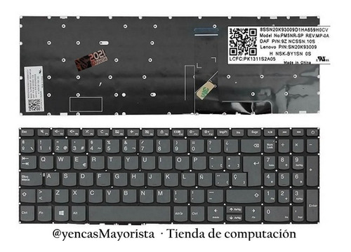 Teclado Lenovo 320-15isk 320-15 320-15iap 320-15abr 320-15as