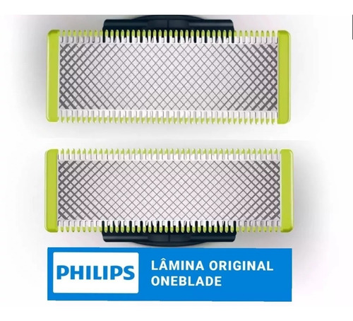 2 Lamina Oneblade Philips One Blade Refil  Original Qp210
