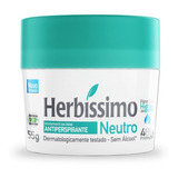 Desodorante Creme Antitranspirante Herbissimo 55g