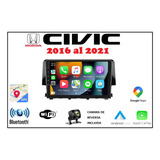 Estéreo De Pantalla Honda Civic 2016 Al 2021 Carplay Android