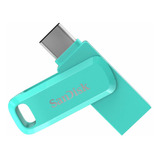 Pendrive Sandisk 256gb Ultra Dual Drive Go Usb Type-c Mint G