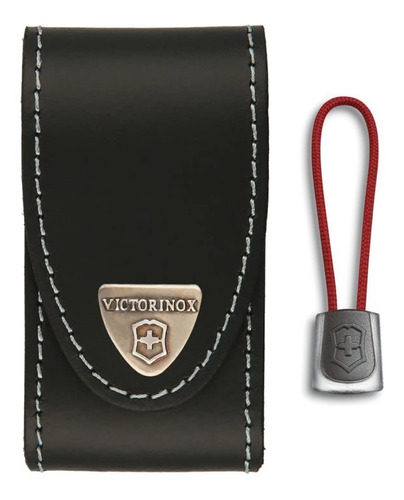 Funda Victorinox Piel Y Cordon Para Navaja Swisschamp 500761