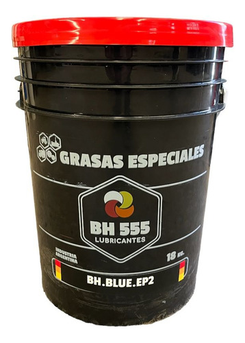 Grasa Azul Litio  Ep2 Engrase  Industria Y Maquinaria 18 Kg