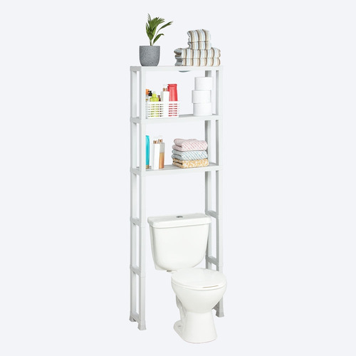 Repisa Estante Organizador Elegante Para Baño 3 Niveles