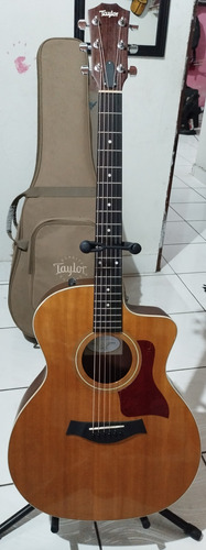 Violão Aço Taylor 214ce Original Com Case (estado De Novo)