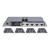 Distribuidor Hdmi 1x4 Epcom Titanium Splitter Kit Completo 