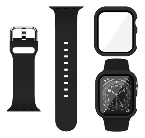 Correa Para Apple Watch + Case Iwatch Serie 8/7/6/5/4/3/2/1 