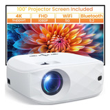 Proyector Videobeam Con Wifi  Y Bluetooth 200 Pulgadas