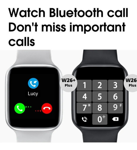 Smartwatch Reloj Smart W26 Llamadas Android iPhone Xiaomi