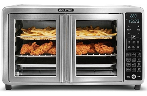 Horno Freidora De Aire Gourmia Digital Con Puertas Francesas