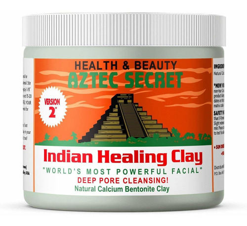 Aztec Secret Indian Arcilla Para Limpieza Profunda De Poros,