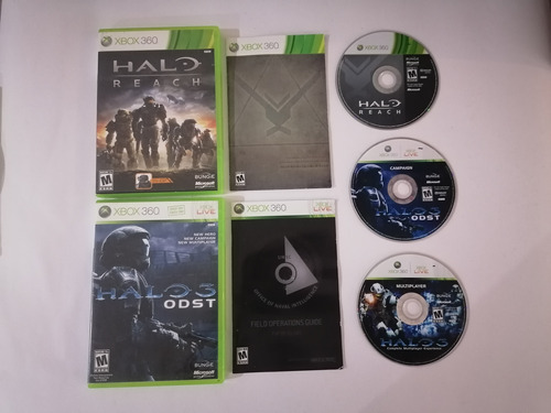 Combo Halo Reach + Halo 3 Odst Xbox 360