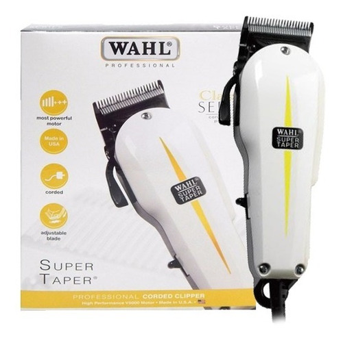 Máquina Cortar Pelo Wahl Super Taper Profesional Barbería