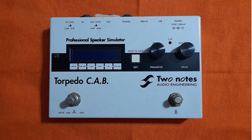 Pedal Two Note Torpedo Cab Simulator