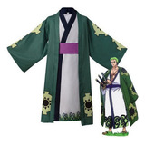 1 Disfraz De Kimono De Una Pieza De Roronoa Zoro For Pareja Cos