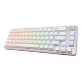 Teclado Mecánico Gamakay Lk67 65% Rgb Triple Modo