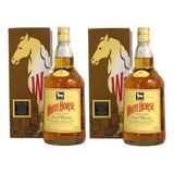 Combo 2 Whisky Whitehorse Cavalo Branco 1l Original Promoção