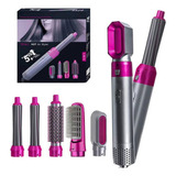 Cepillo Alisador 5 En 1 Leman Hot Air Styler 