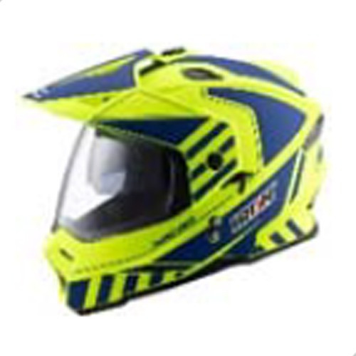 Casco Cross Ir-802 Dot Atena Neon Amarillo Talla Xl