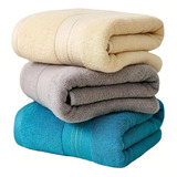 1 Pc Toalla De Baño Suave Absorbente Color Al Azar