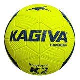 Pelota Handball Kagiva K2 Tecnofusion Amarillo Flúor 