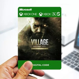 Resident Evil Village Gold Ed Xbox One - Xls Code 25 Dígitos