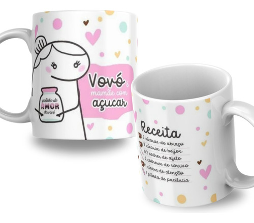 Caneca Xicara Presente Dia Das Maes Mamaes Vo Tia Madrinha