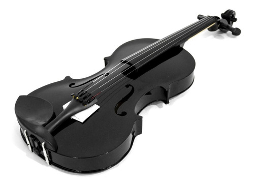 Romms Vn-304bk Violin 4/4 Negro Brillante Con Estuche Msi
