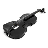 Romms Vn-304bk Violin 4/4 Negro Brillante Con Estuche Msi
