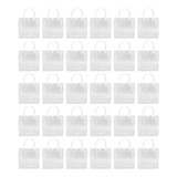 Bolsas De Regalo De Plástico Transparente Con Asas, 30 Unida