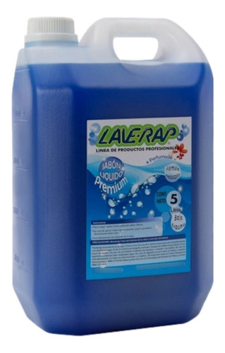 Jabon Liquido Premium Laverap X 5 Litros 