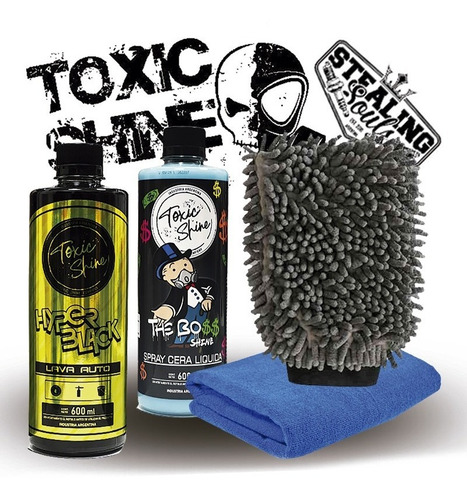 Toxic Shine | Kit Combo Lavado | Básico #35 | Shampoo + Cera