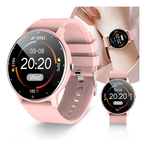Reloj Inteligente Mujer Hombre Bluetooth Deporte Smartwatch