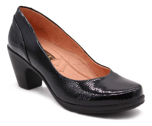 Zapatilla Clasica Calzado Dama Manet 275-05 Piel Confort