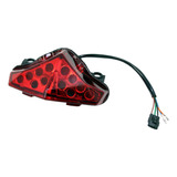 Luz Trasera De Freno Led Para Motocicletas, Rojo