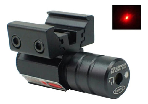 Mira Laser Ponto Vermelho Arma Pistola Carabina Fuzil Rifle 