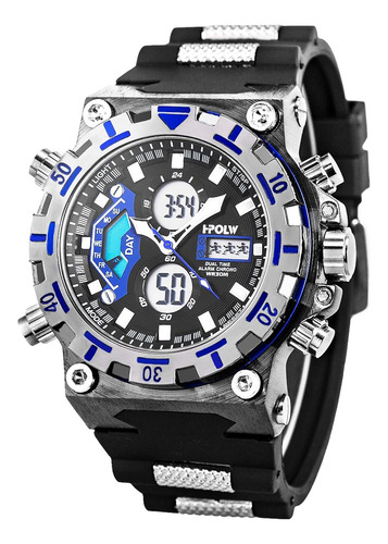 Reloj De Pulsera Digital Led Para Hombre, Reloj Militar