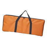 Bolsa De Churrasco Portátil Com Tampa Laranja \