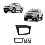 Moldura Multimidia 7/9 Pol Mitsubishi L200 Triton 2009-2018