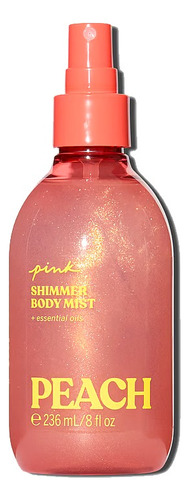 Victorias Secret Pink Shimmer Peach Body Mist 236 Ml