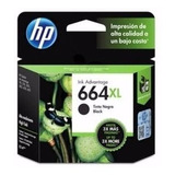 Cartucho De Tinta Hp #664xl Black (f6v31al)