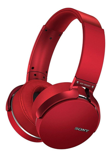 Audífonos Inalámbricos Sony Extra Bass Mdr-xb950bt Red