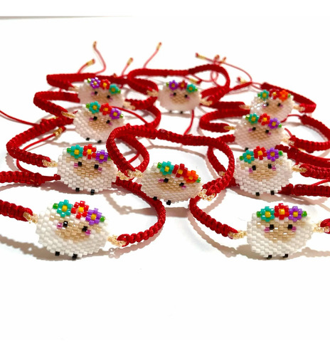 Pulsera Borreguito Abundancia Miyuki Delica Accesorios 10 P