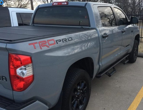 Emblema, Letras Insertadas Trd Pro Toyota Tundra En Gel 3d. Foto 3