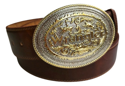 Cinturón Vaquero De 2 Pulgadas Con Hebilla Grande Wrangler