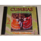 Cumbias Con Acordeon Desde Colombia Vol 2 Cd Sellado / Kktus